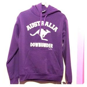 Australia purple hoodie